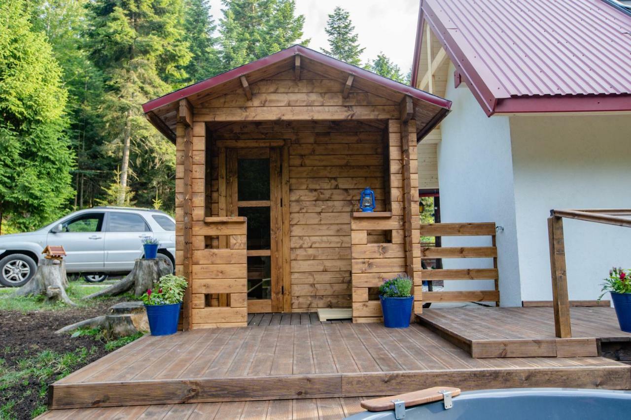 Chata Pod Lasem Poreba  Bagian luar foto